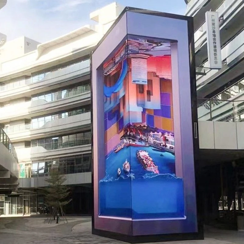 3d Outdoor Advertising Led Display Screen factory